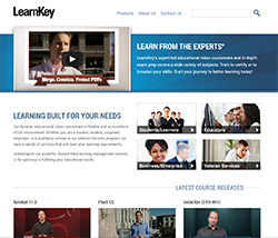 LearnKey Website Redesign